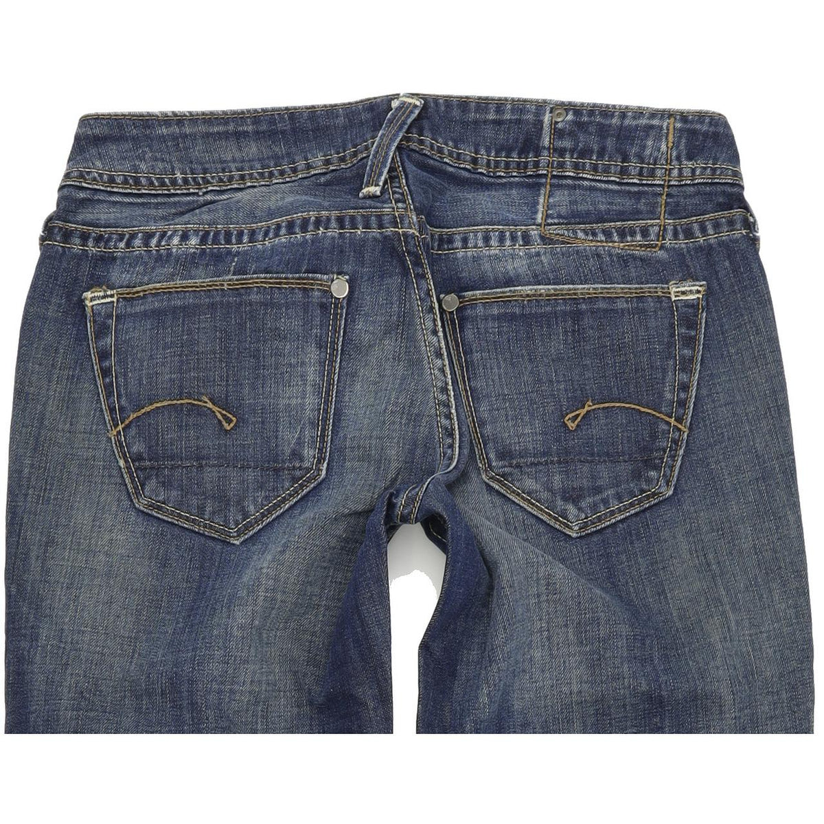 G-Star Core  Women Blue Straight Regular Jeans W27 L34