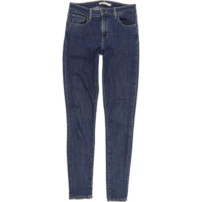 Levi's 721 Women Blue Skinny Slim Stretch Jeans W26 L32