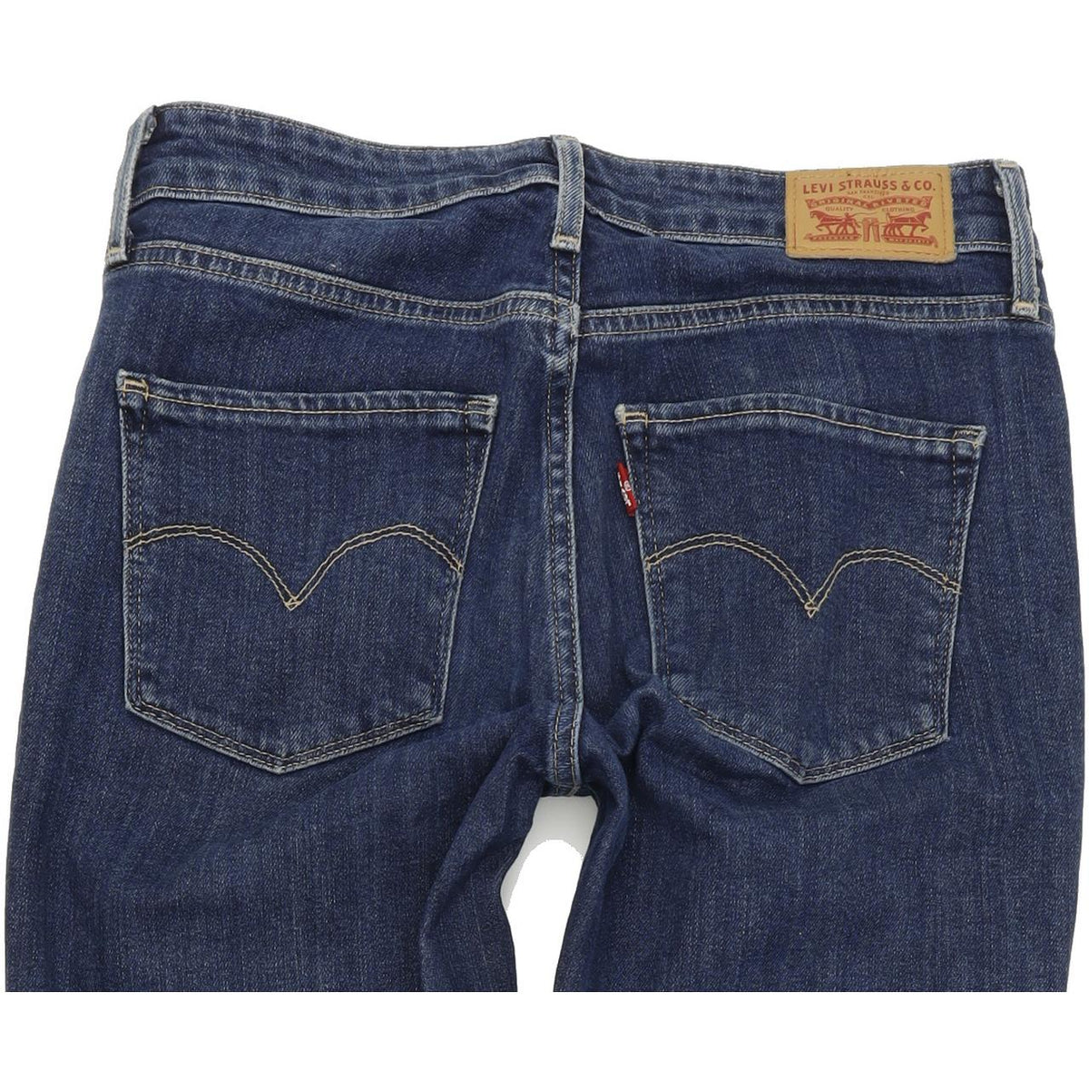 Levi's 721 Women Blue Skinny Slim Stretch Jeans W26 L32