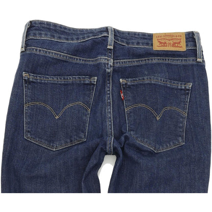 Levi's 721 Women Blue Skinny Slim Stretch Jeans W26 L32