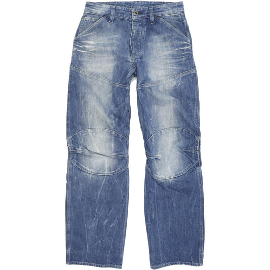 G-Star 5620 3D  Men Blue Straight Loose Jeans W29 L31