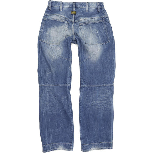 G-Star 5620 3D  Men Blue Straight Loose Jeans W29 L31