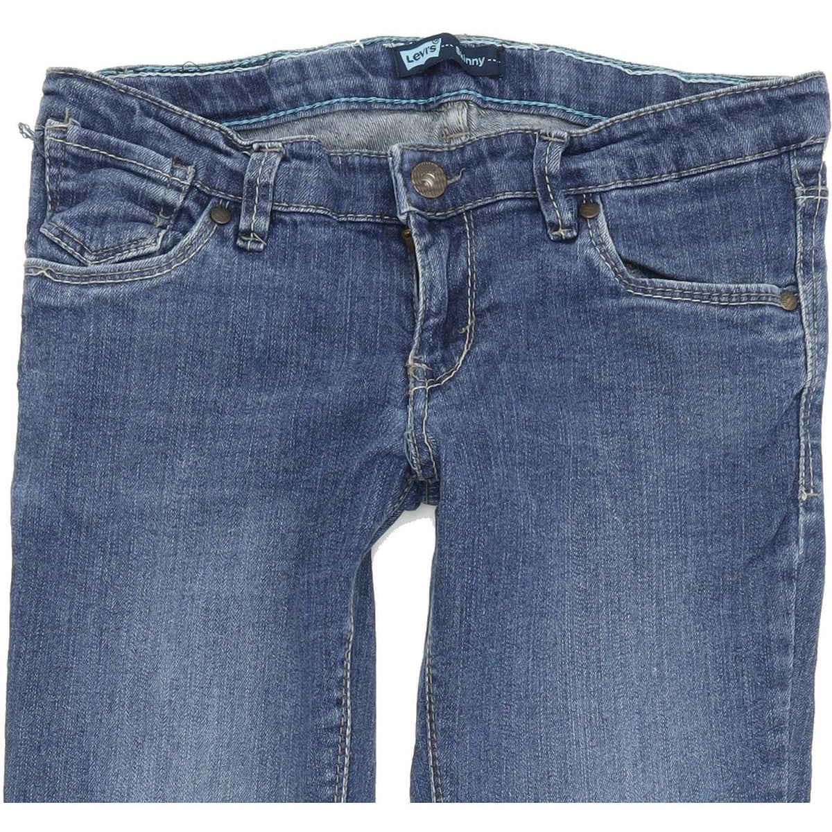 Levi's Girls Women Blue Skinny Slim Stretch Jeans W25 L30