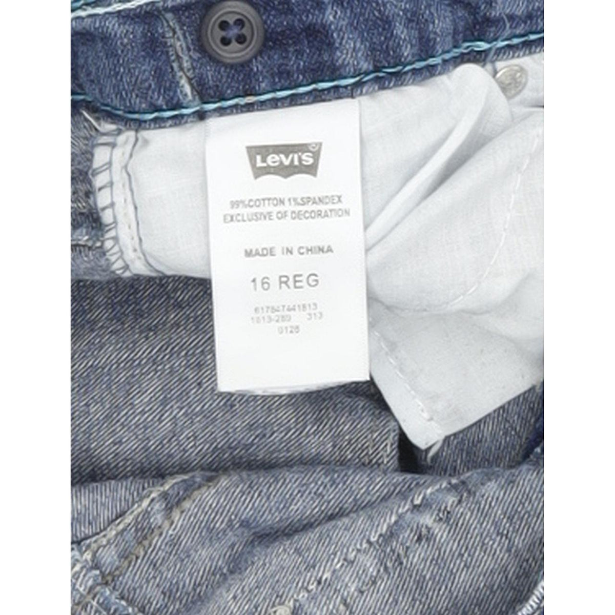 Levi's Girls Women Blue Skinny Slim Stretch Jeans W25 L30