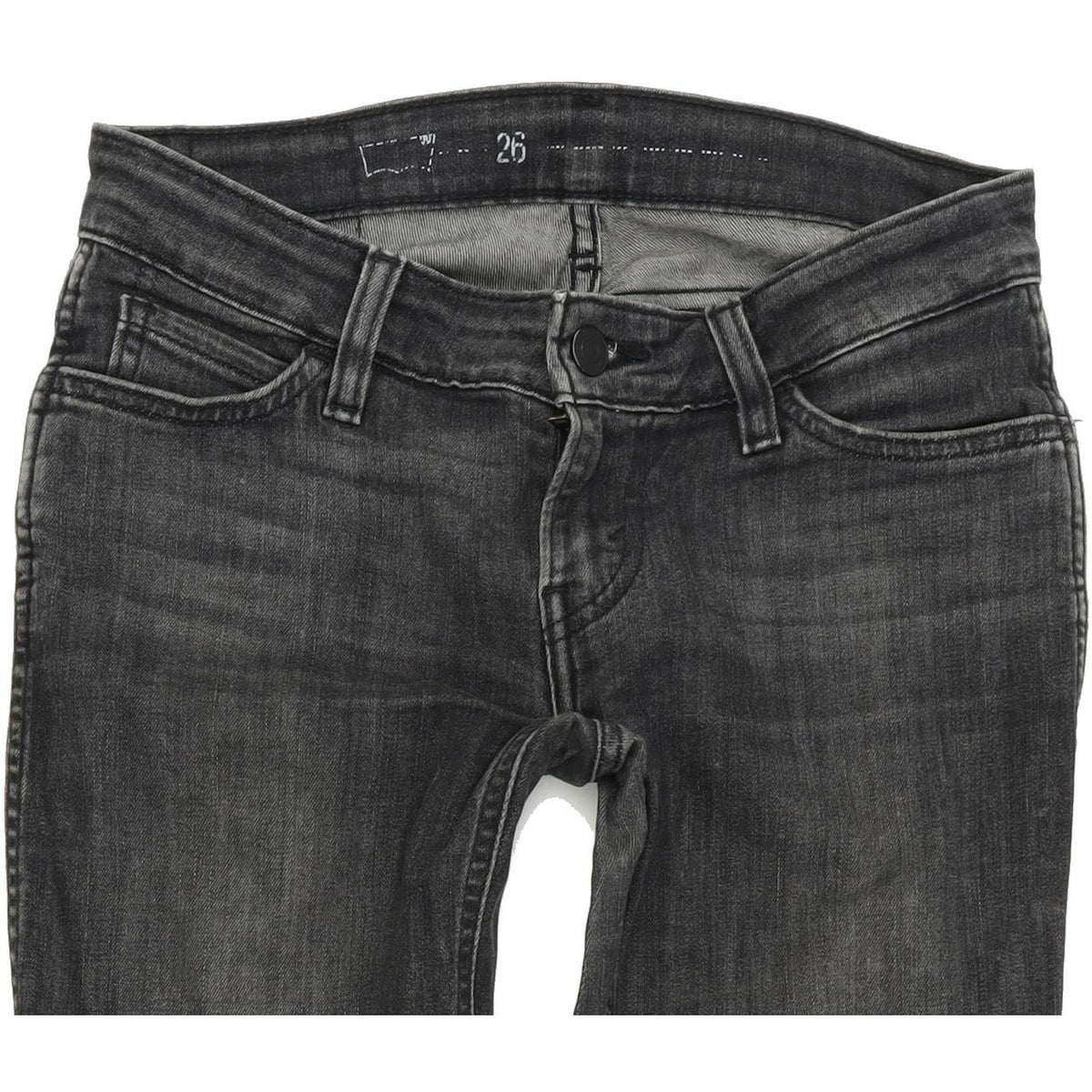 Levi's Women Grey Skinny Slim Stretch Jeans W26 L32