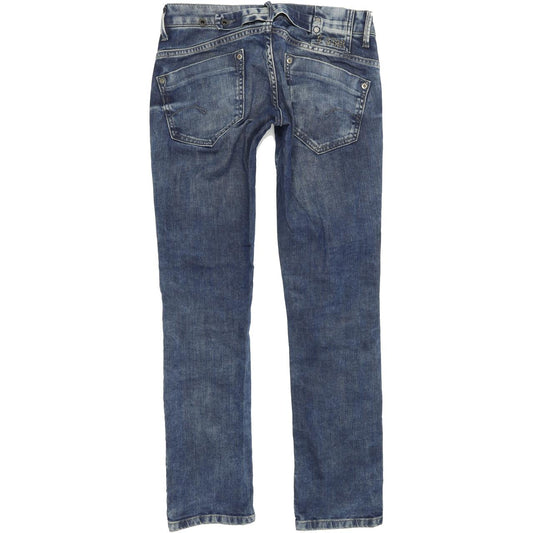 G-Star Midge Women Blue Straight Regular Stretch Jeans W27 L30