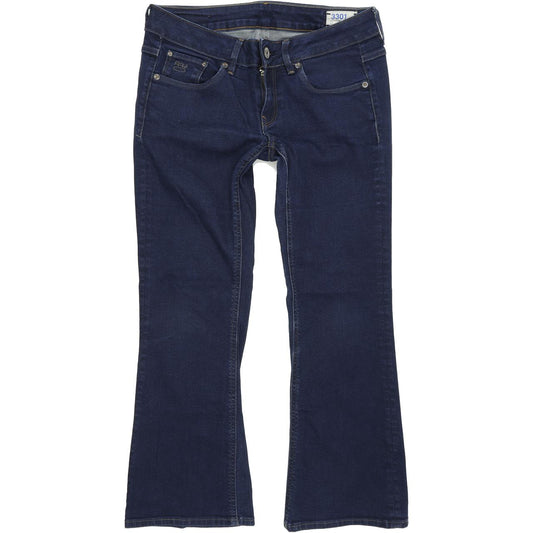 G-Star 3301 Women Blue Bootcut Regular Stretch Jeans W29 L26