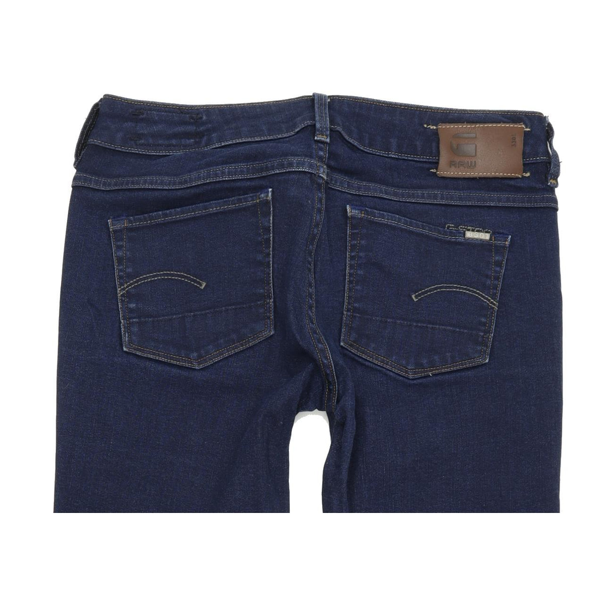G-Star 3301 Women Blue Bootcut Regular Stretch Jeans W29 L26