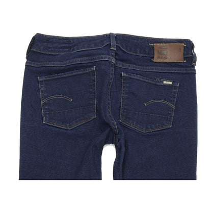 G-Star 3301 Women Blue Bootcut Regular Stretch Jeans W29 L26