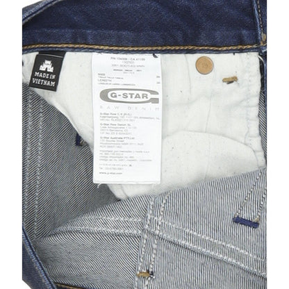G-Star 3301 Women Blue Bootcut Regular Stretch Jeans W29 L26