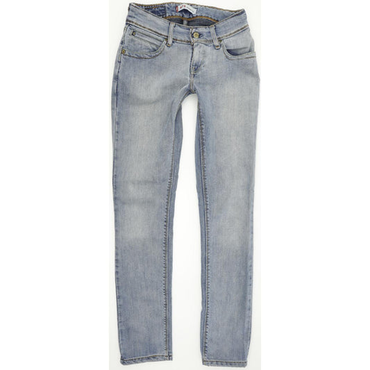 Levi's 473 Women Blue Skinny Slim Jeans W28 L30