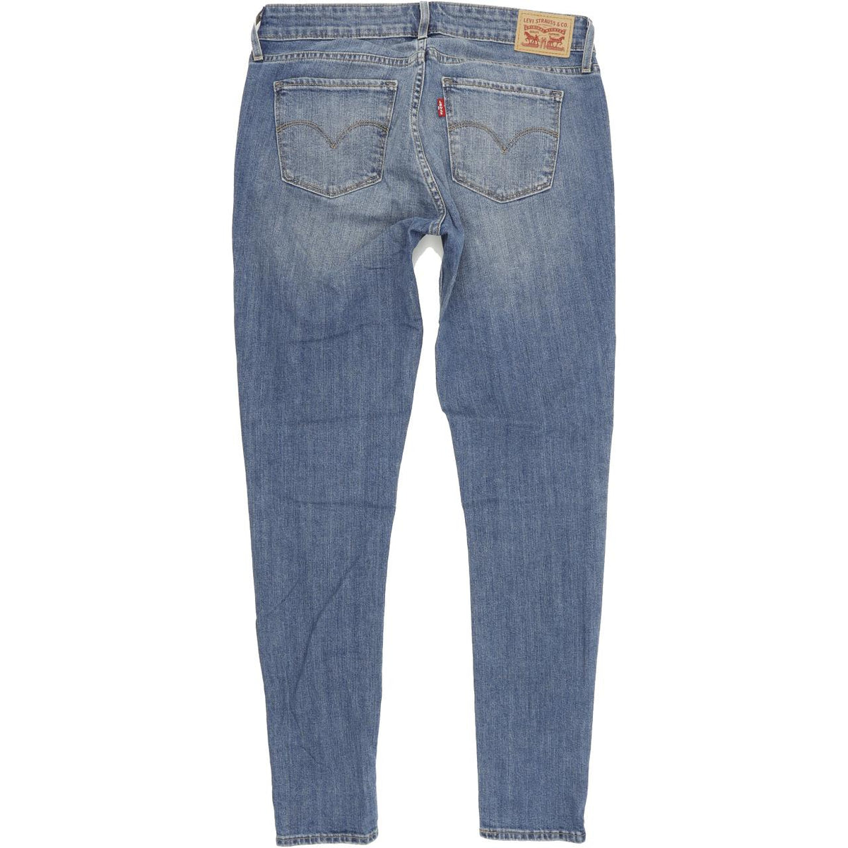 Levi's 711 Women Blue Skinny Slim Stretch Jeans W28 L30
