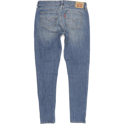 Levi's 711 Women Blue Skinny Slim Stretch Jeans W28 L30