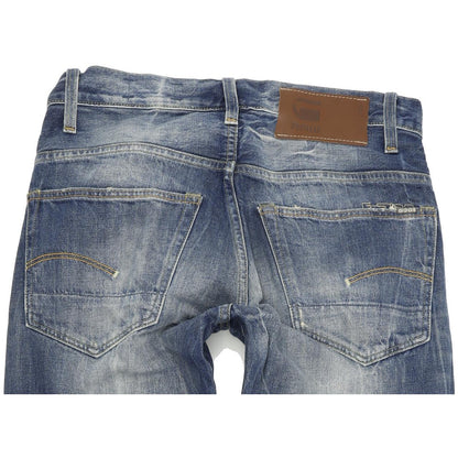 G-Star 3301 Women Blue Straight Regular Jeans W28 L32