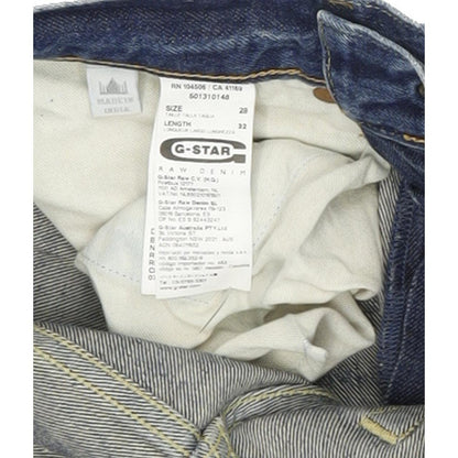G-Star 3301 Women Blue Straight Regular Jeans W28 L32