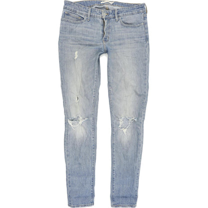 Levi's 711 Women Blue Skinny Slim Stretch Jeans W29 L32