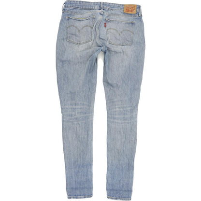 Levi's 711 Women Blue Skinny Slim Stretch Jeans W29 L32