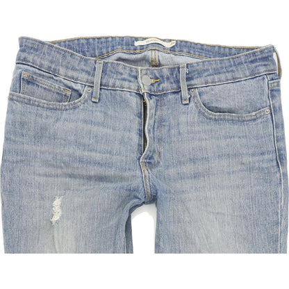 Levi's 711 Women Blue Skinny Slim Stretch Jeans W29 L32