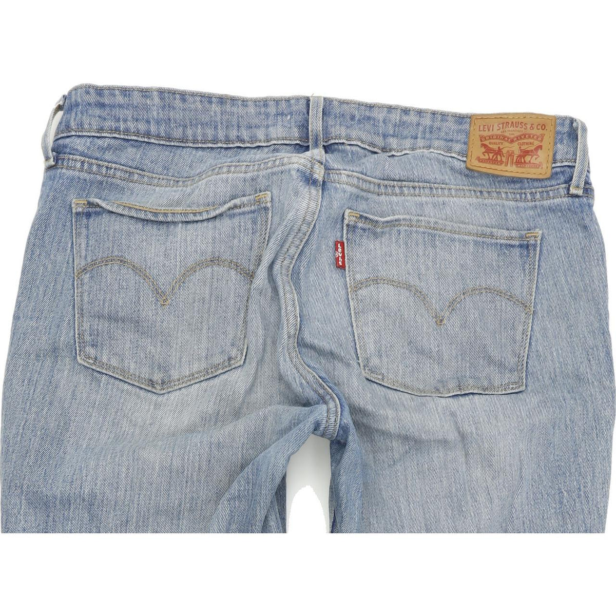 Levi's 711 Women Blue Skinny Slim Stretch Jeans W29 L32