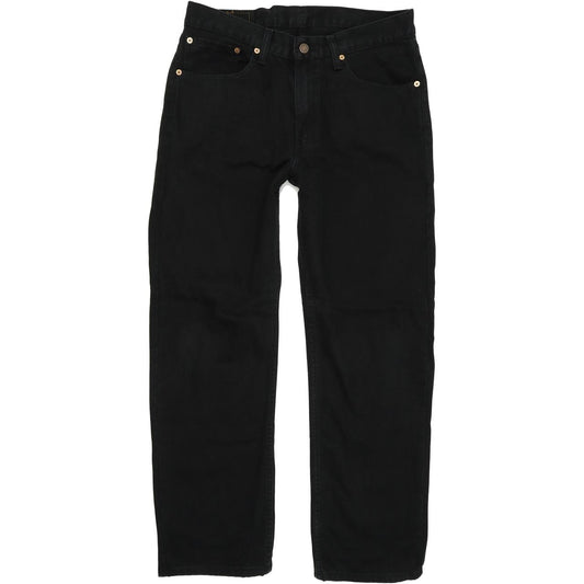 Levi's 751 Men Black Straight Regular Jeans W33 L30