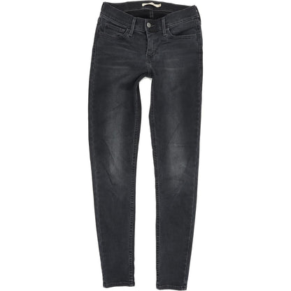 Levi's 710 Women Blue Skinny Slim Stretch Jeans W27 L30