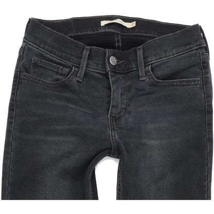 Levi's 710 Women Blue Skinny Slim Stretch Jeans W27 L30