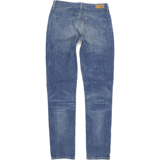 Levi's Demi Curve Women Blue Skinny Slim Stretch Jeans W28 L34