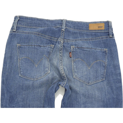 Levi's Demi Curve Women Blue Skinny Slim Stretch Jeans W28 L34