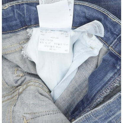 Levi's Demi Curve Women Blue Skinny Slim Stretch Jeans W28 L34