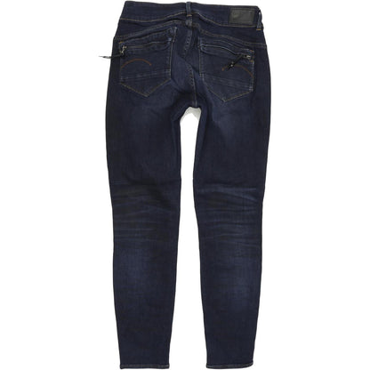 G-Star Women Blue Skinny Slim Stretch Jeans W30 L29