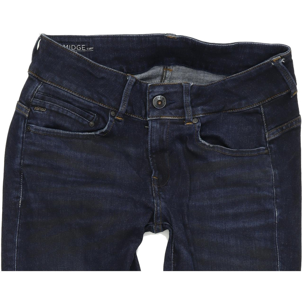 G-Star Women Blue Skinny Slim Stretch Jeans W30 L29