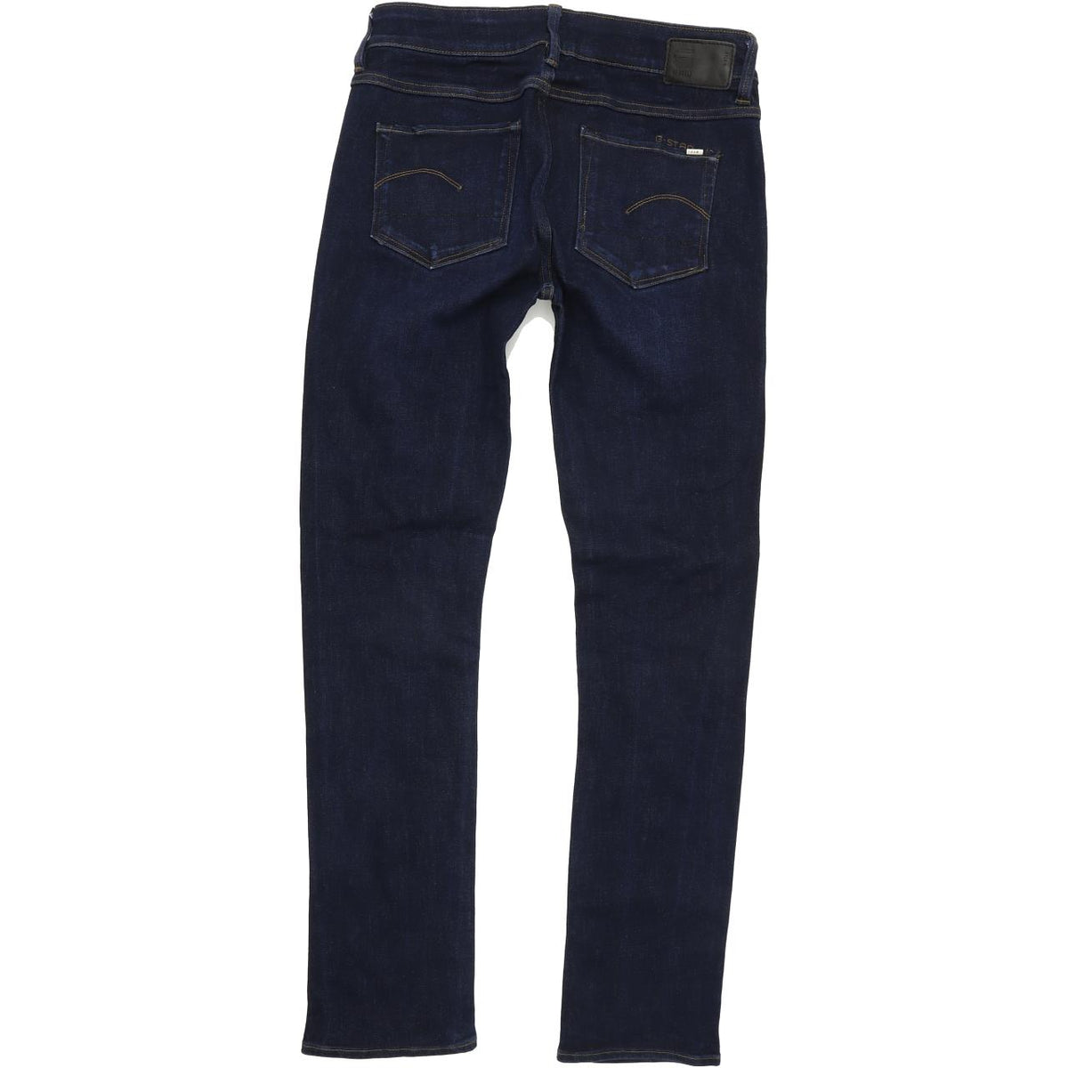 G-Star 3301 Contour Women Blue Straight Slim Stretch Jeans W27 L30