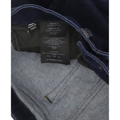G-Star 3301 Contour Women Blue Straight Slim Stretch Jeans W27 L30