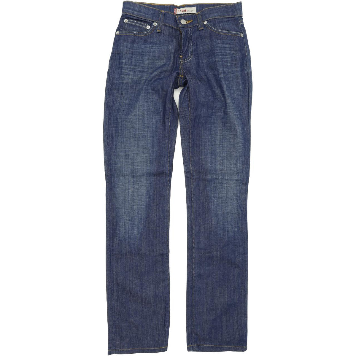 Levi's 528 Women Blue Straight Regular Stretch Jeans W26 L32
