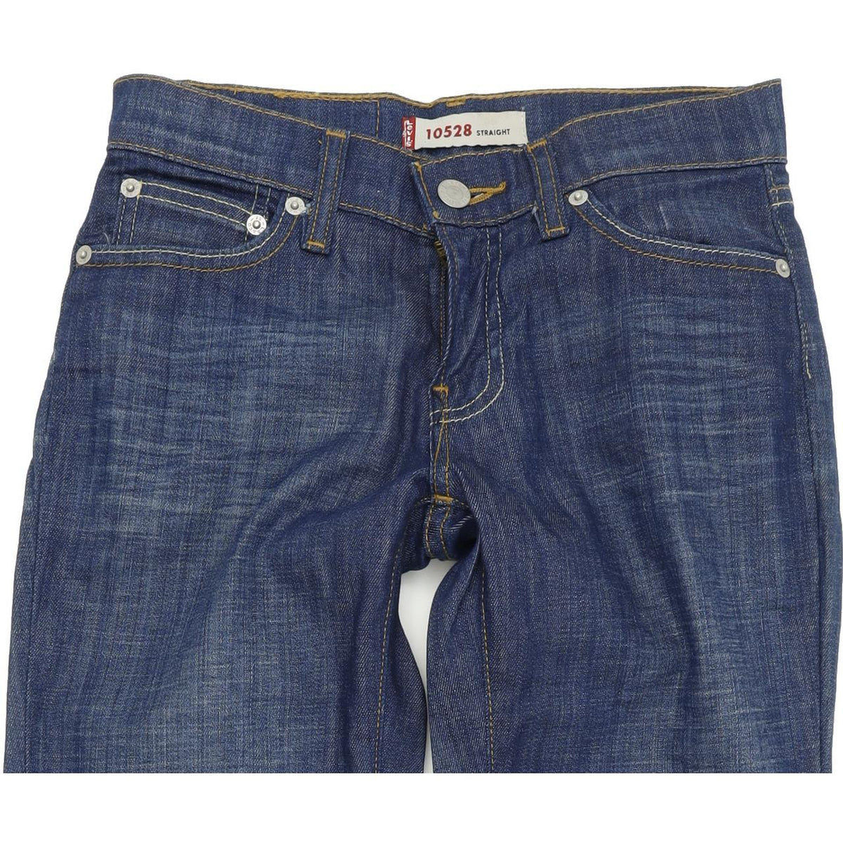 Levi's 528 Women Blue Straight Regular Stretch Jeans W26 L32