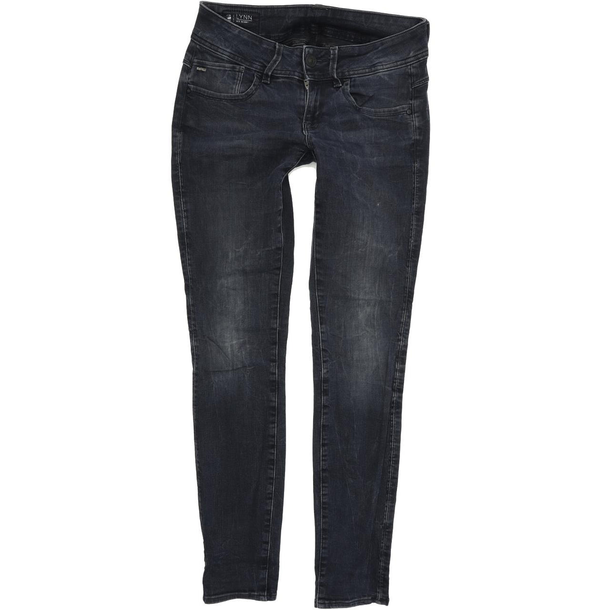 G-Star Women Blue Skinny Slim Stretch Jeans W28 L30
