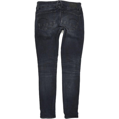 G-Star Women Blue Skinny Slim Stretch Jeans W28 L30