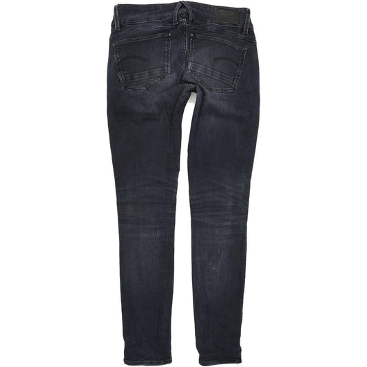G-Star Women Blue Skinny Slim Stretch Jeans W28 L30