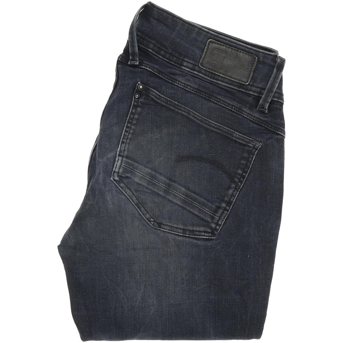 G-Star Women Blue Skinny Slim Stretch Jeans W28 L30