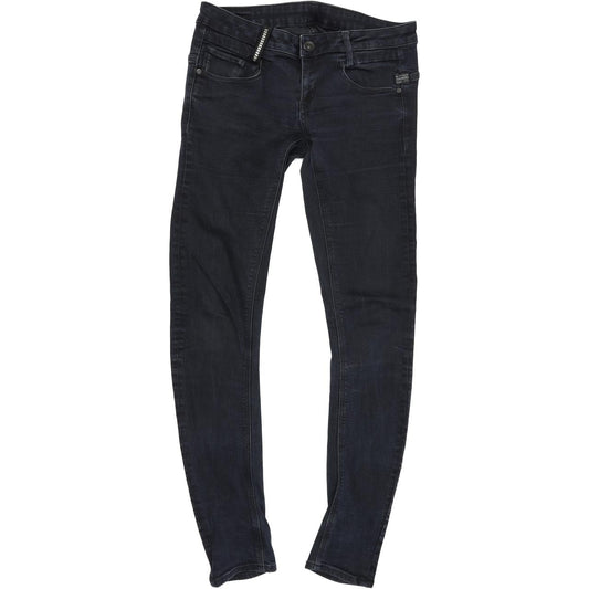 G-Star Women Blue Tapered Slim Stretch Jeans W26 L31