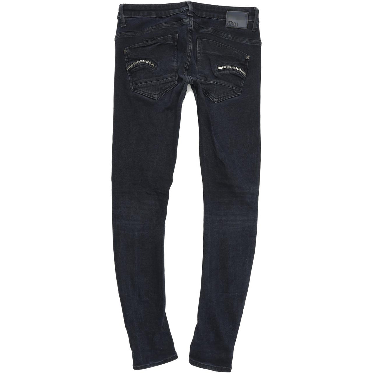 G-Star Women Blue Tapered Slim Stretch Jeans W26 L31