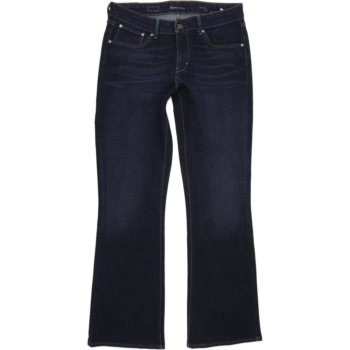 Levi's Demi Curve Women Blue Bootcut Regular Stretch Jeans W30 L32