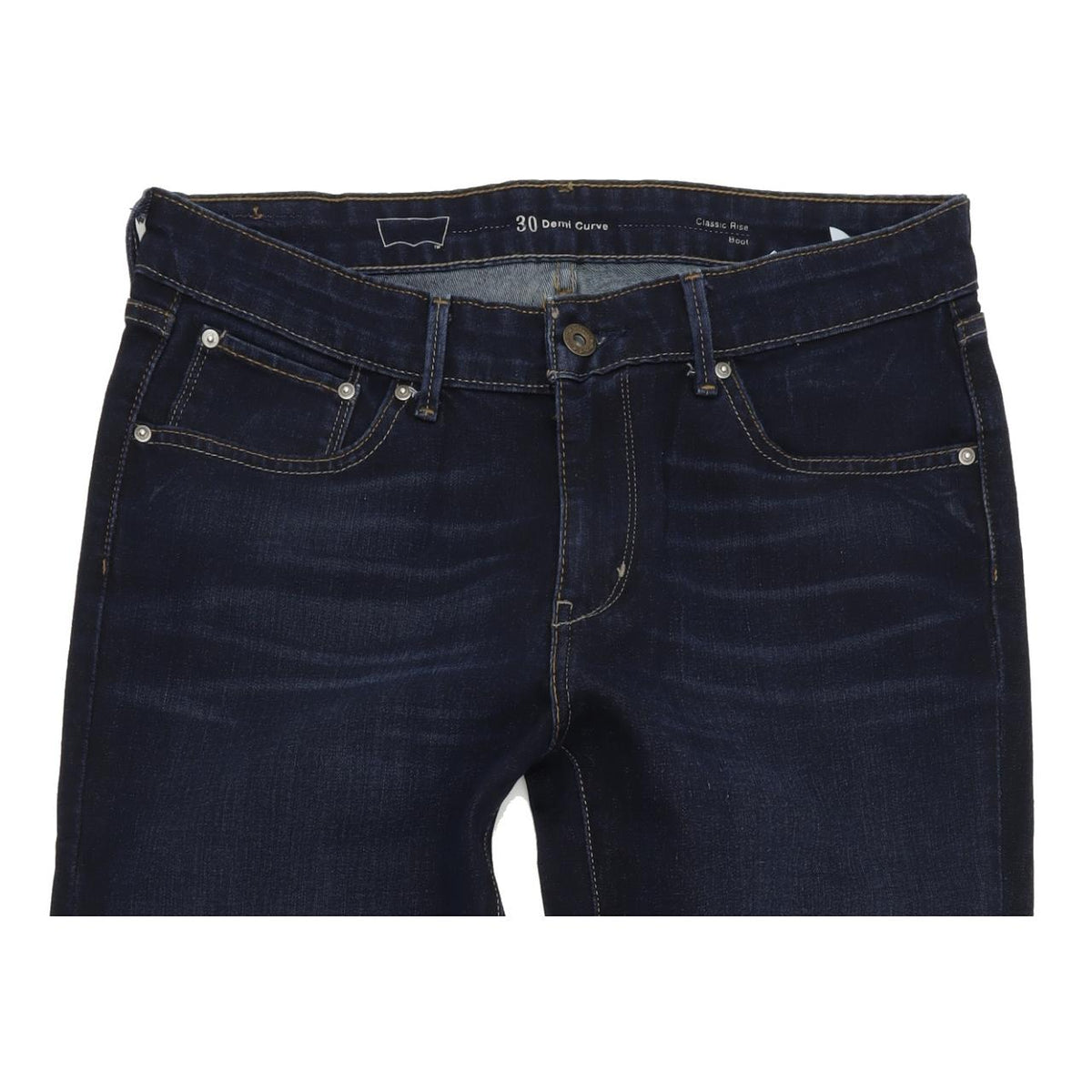 Levi's Demi Curve Women Blue Bootcut Regular Stretch Jeans W30 L32