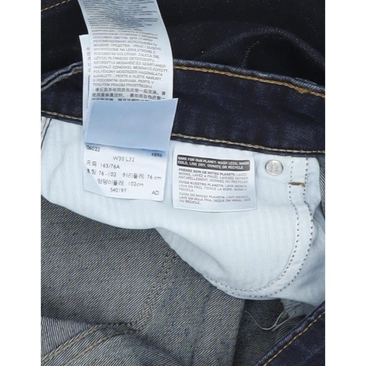 Levi's Demi Curve Women Blue Bootcut Regular Stretch Jeans W30 L32