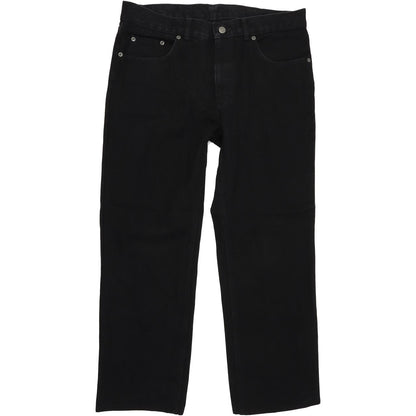 Pioneer Rando Men Black Straight Regular Stretch Jeans W36 L29