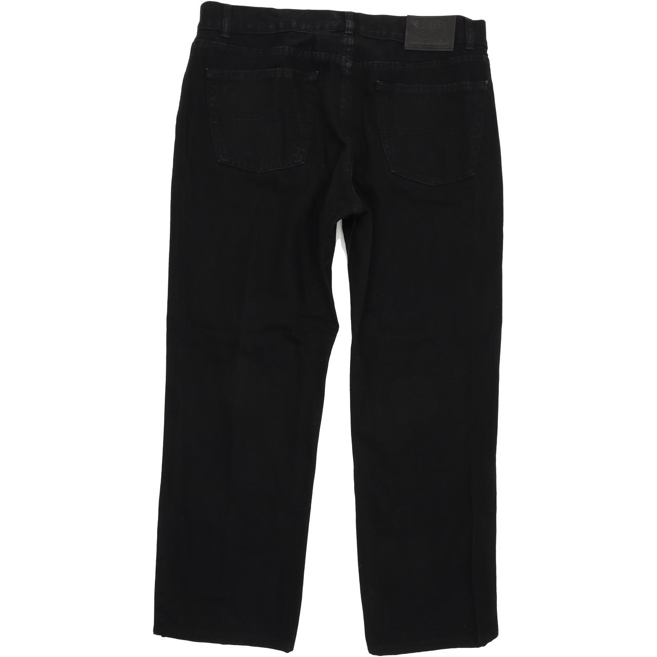 Pioneer Rando Men Black Straight Regular Stretch Jeans W36 L29