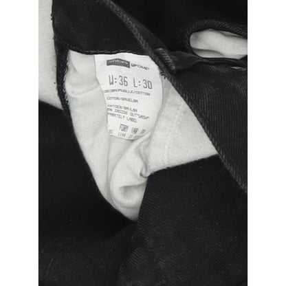 Pioneer Rando Men Black Straight Regular Stretch Jeans W36 L29