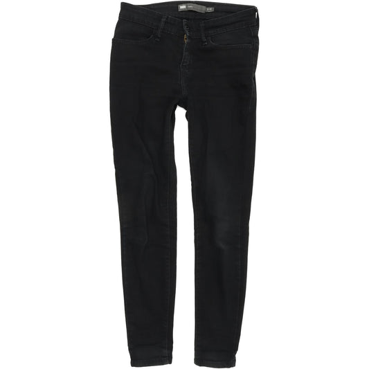 Levi's Women Black Skinny Slim Jegging Stretch Jeans W25 L28