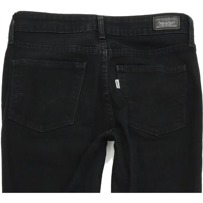Levi's Women Black Skinny Slim Jegging Stretch Jeans W25 L28