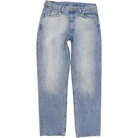 Lee Chicago Men Blue Straight Regular Jeans W34 L32